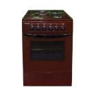 Газовая плита ЛЫСЬВА ЭГ 1 3г 01 МС-2у коричневая, без крышки