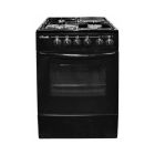 Газоэлектрическая плита ЛЫСЬВА ЭГ 1 3г 01 МС-2у черная, без крышки